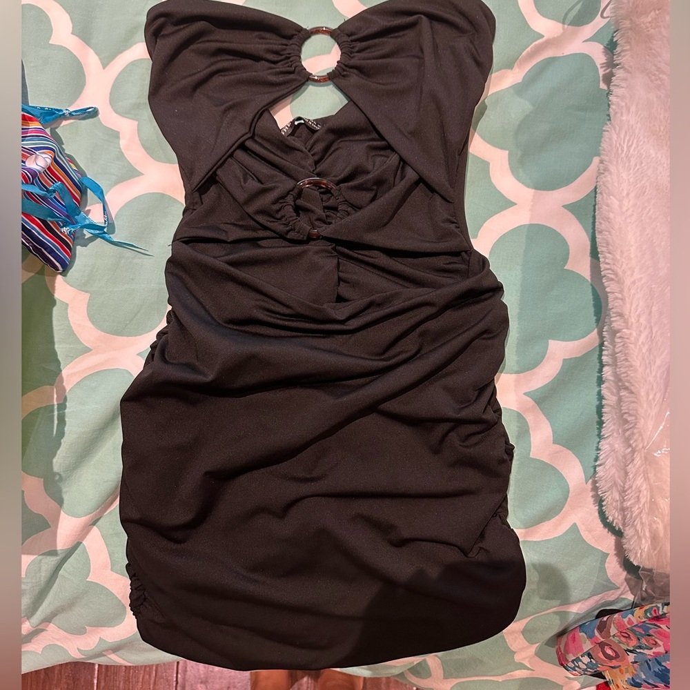 Shein Black Mini Dress